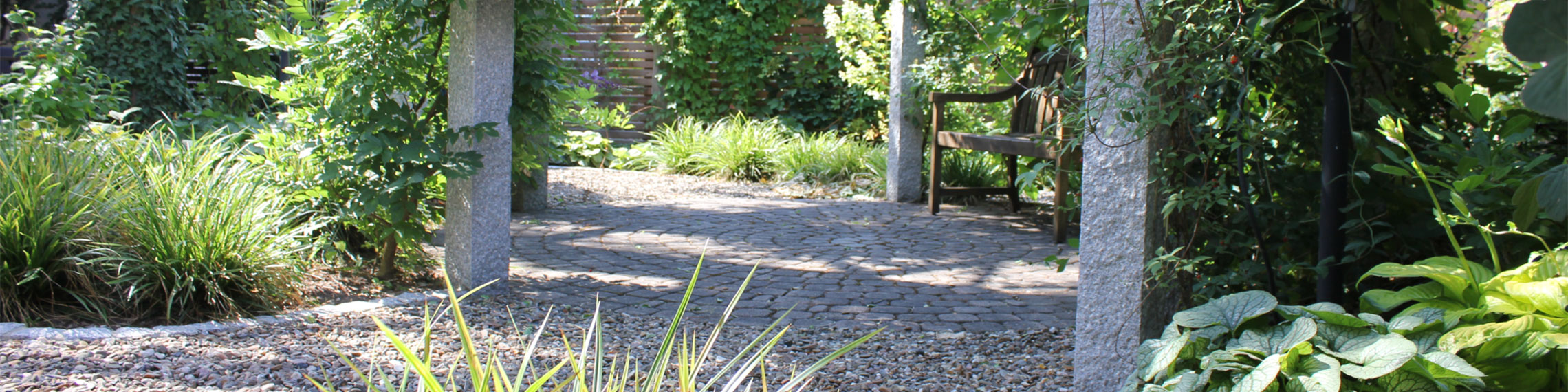 Slider im Kopf der Homepage der Offenen Tür Erlangen - Garten